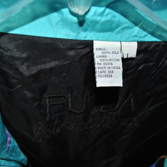Vintage Fuda International Silk Windbreaker Jacket - Picture 6 of 7